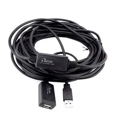 کابل افزایش طول (اکتیو) USB 2.0 امگا