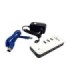 هاب 7 پورت USB 3.0 - 2.0 همراه آداپتور امگا UHB3172