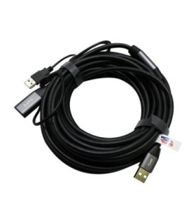 کابل افزایش طول (اکتیو) USB 2.0 همراه پورت تقویت کننده USB 2.0 بافو BF-3002