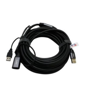 کابل افزایش طول (اکتیو) USB 2.0 همراه پورت تقویت کننده USB 2.0 بافو BF-3002