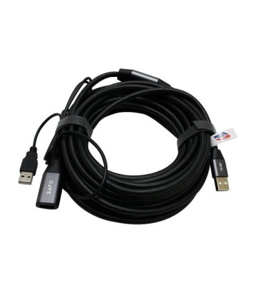 کابل افزایش طول (اکتیو) USB 2.0 همراه پورت تقویت کننده USB 2.0 بافو BF-3002