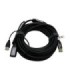 کابل افزایش طول (اکتیو) 3.0 USB همراه پورت تقویت کننده USB 2.0 بافو BF-4002