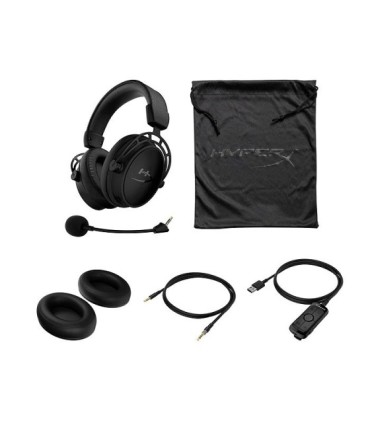 هدست گیمینگ باسیم هایپر ایکس CLOUD Alpha S HX-HSCAS-BK/WW 4P5L2AA