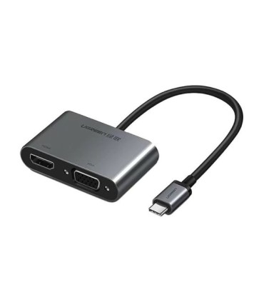 تبدیل Type C به HDMI و VGA یوگرین CM162