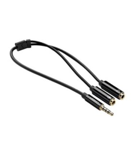 تبدیل 1 به 2 صدا هدست 3.5 میلی متری یوگرین AV141