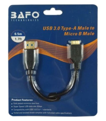 کابل Micro USB 3.0 (هارد) بافو