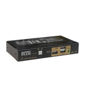 کی وی ام سوئیچ 2 پورت Type C اتوماتیک همراه کابل کی نت پلاس KP-SWKC002