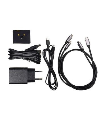 کی وی ام سوئیچ 2 پورت Type C اتوماتیک همراه کابل کی نت پلاس KP-SWKC002