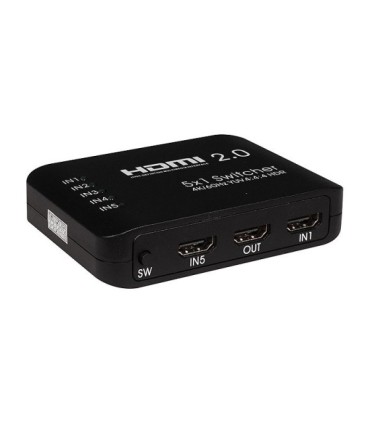 سوئیچ 5 پورت HDMI همراه آداپتور کی نت پلاس KP-SWHD2005