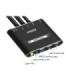 کی وی ام سوئیچ 2 پورت HDMI همراه کابل لایمستون LS-HKC0201