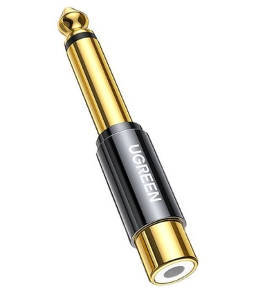 تبدیل 1 به 1 صدا استریو 6.35 میلی متر به RCA نر یوگرین AV169 80731