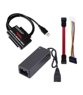 تبدیل USB 3.0 به SATA و IDE همراه آداپتور کی نت K-COID30SA