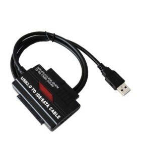 تبدیل USB 3.0 به SATA و IDE همراه آداپتور کی نت K-COID30SA