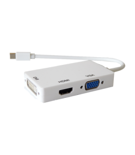 تبدیل Mini DisplayPort به 5+24 DVI-I و HDMI و VGA وی نت V-COMDP2HDV