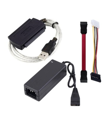 تبدیل USB 2.0 به SATA و IDE همراه آداپتور وی نت V-COU20IDE