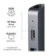 هاب 7 پورت Type C به USB 3.0 با پورت Type C و HDMI و درگاه کارت حافظه با قابلیت PD انکر A8371 547