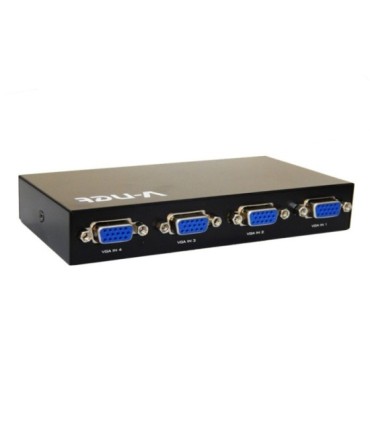 سوئیچ 4 پورت VGA دستی وی نت V-SWVGAM04