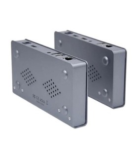 افزایش طول HDMI و USB (کی وی ام) بر روی کابل شبکه تا 120 متر کی نت K-EXKHD120