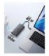 هاب 9 پورت Type C به USB 3.2 - 2.0 با پورت HDMI و Type C و LAN و درگاه کارت حافظه با قابلیت PD انکر 552 A8373