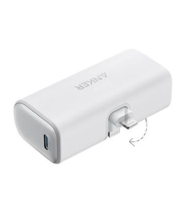 پاور بانک انکر Lightning Connector 12W A1645 621 با ظرفیت 5000 میلی آمپر ساعت