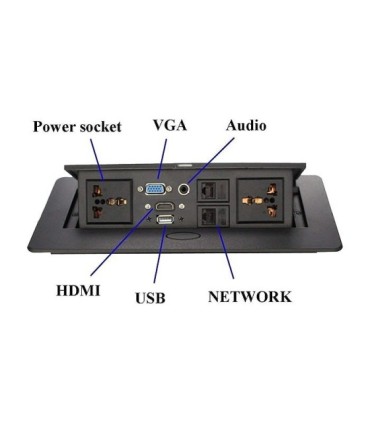 پریز رومیزی توکار فرانت FN-VSP800