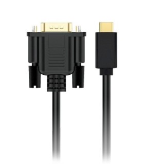 کابل TYPE C به VGA کی نت K-CUCMVG18