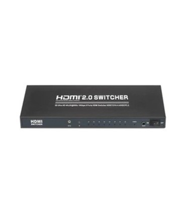 سوئیچ 8 پورت HDMI با قابلیت 3D و رزولوشن 4K با ریموت کنترل و آداپتور تی سی تی TC-HSW-81U