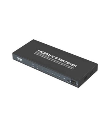 سوئیچ 8 پورت HDMI با قابلیت 3D و رزولوشن 4K با ریموت کنترل و آداپتور تی سی تی TC-HSW-81U