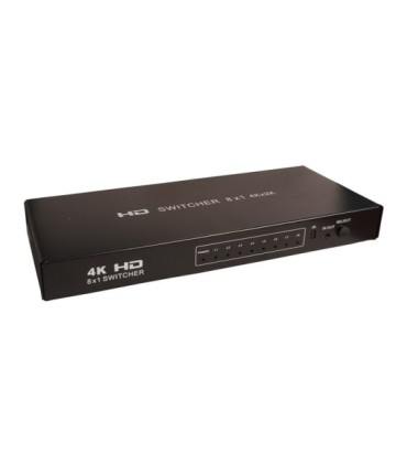 سوئیچ 8 پورت HDMI با آداپتور کی نت K-SWHD2008