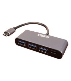 هاب 4 پورت Type C به USB 3.0 با PD کی نت پلاس KP-HUCMH3102