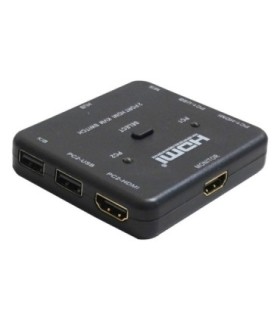کی وی ام سوئیچ 2 پورت HDMI دستی وی نت V-SWKHM4K2