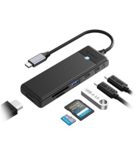 هاب 6 پورت Type C اوریکو PWD-6PS