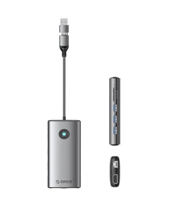 هاب 12 پورت Type C اوریکو DPL12