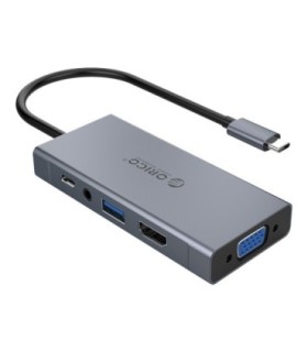 هاب 5 پورت Type C اوریکو MC-U501P