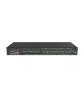 ماتریکس سوئیچ 4 در 4 HDMI با قابلیت ویدیو وال و ماتریکس صدا با ریموت کنترل فرانت FN-W244