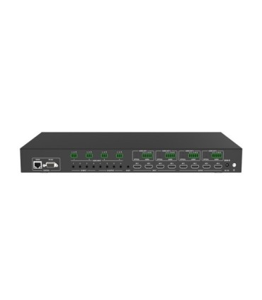 ماتریکس سوئیچ 4 در 4 HDMI با قابلیت ویدیو وال و ماتریکس صدا با ریموت کنترل فرانت FN-W244