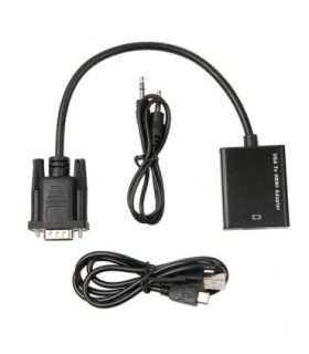 تبدیل VGA به HDMI وی نت V-COVGA2HD