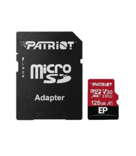 کارت حافظه microSDXC پاتریوت EP کلاس 10 سرعت 90MBps ظرفیت 128 گیگابایت همراه با آداپتور SD