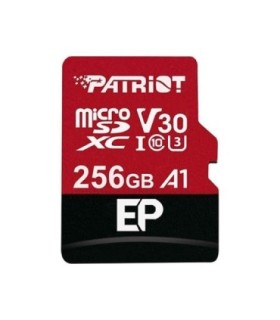 کارت حافظه microSDXC پاتریوت EP کلاس 10 سرعت 90MBps ظرفیت 256 گیگابایت همراه با آداپتور SD