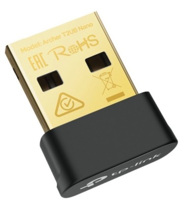 کارت شبکه بی سیم AC600 دو باند USB 2.0 تی پی لینک Archer T2UB Nano