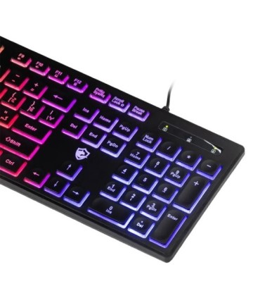 کیبورد باسیم گیمینگ بیاند BGK-2010 با حروف فارسی