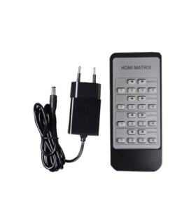 ماتریکس سوئیچ 4 در 4 HDMI با ریموت کنترل کی نت K-MAHD1344