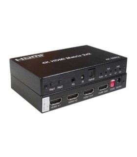 ماتریکس سوئیچ 2 در 2 HDMI با ریموت کنترل کی نت K-MAHD2022