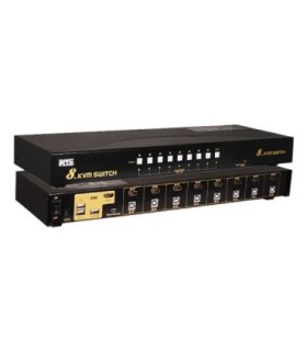 کی وی ام سوئیچ 8 پورت HDMI اتوماتیک کی نت پلاس KP-H628