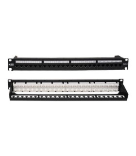 پچ پنل 24 پورت همراه با کیستون Cat6 UTP کی نت K-NPC6UTL24