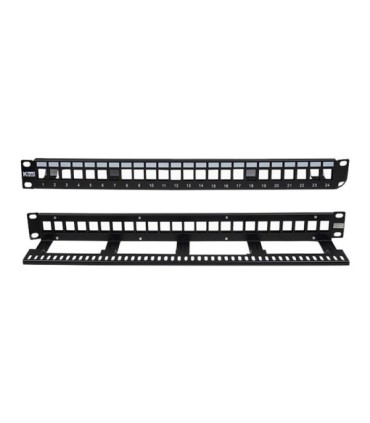 پچ پنل 24 پورت بدون کیستون Cat6 UTP کی نت K-NPULU024