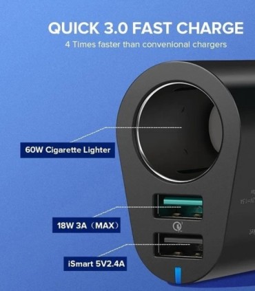 شارژر فندکی یوگرین 4073 CD166