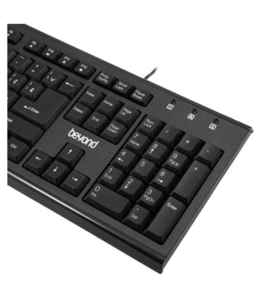 کیبورد و ماوس باسیم با اسکین بیاند BMK-3810 با حروف فارسی