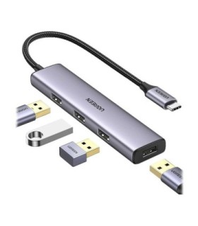 هاب 4 پورت Type C به USB 3.0 یوگرین 20841 CM473