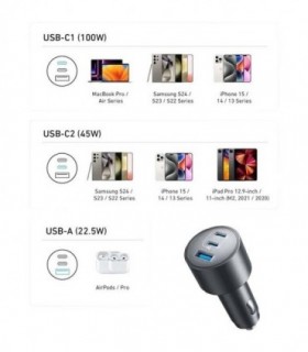 شارژر فندکی انکر A2737